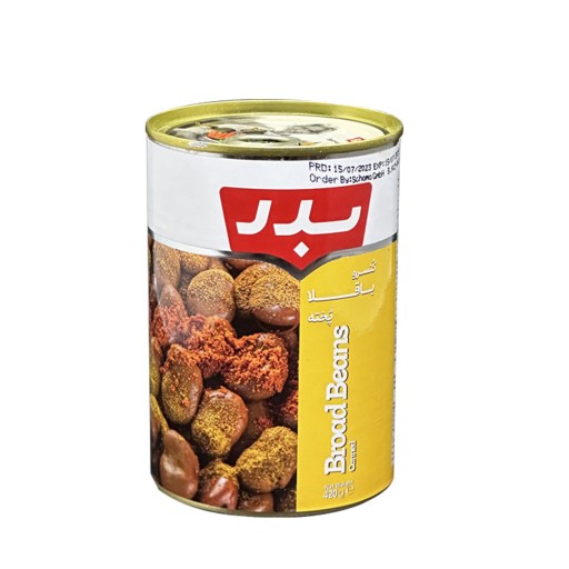  عکس کنسرو باقلا پخته بدر